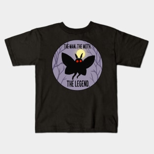 The Man, The Moth, The Legend Kids T-Shirt